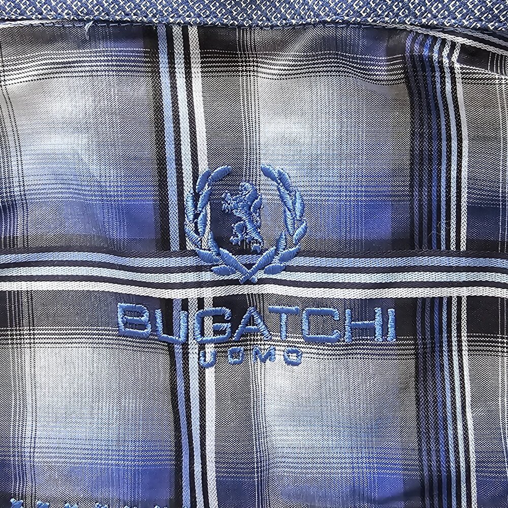 Bugatchi Button Up Collared Shirt - image 4
